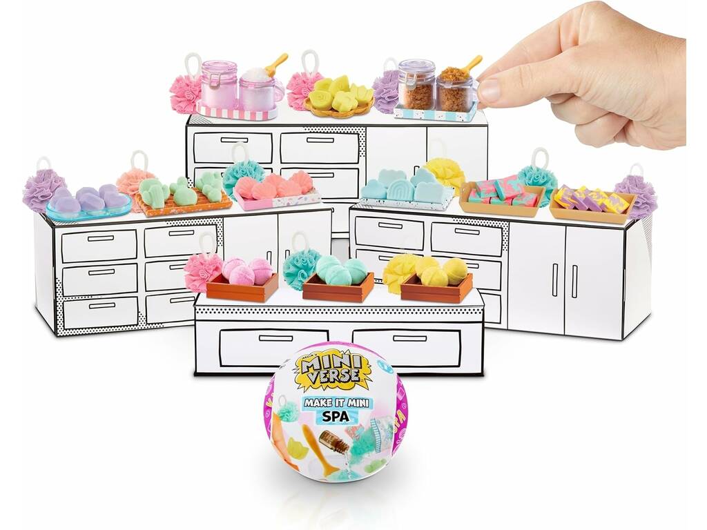 MiniVerse Pack Make It Mini Spa Serie 1