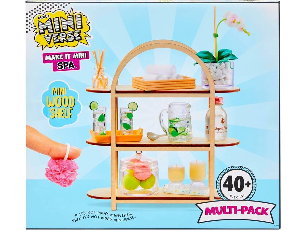MiniVerse Pack Make It Mini Spa con più di 40 pezzi