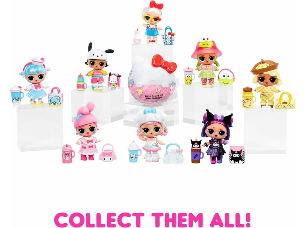 LOL Surprise Hello Kitty And Friends Bambola Sorpresa con Accessori