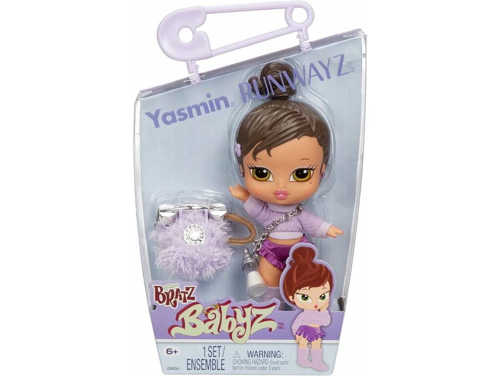 Bratz Babyz Runwayz Bambola Yasmin con accessori