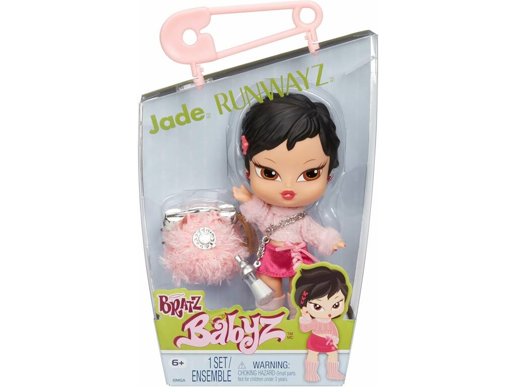 Bratz Babyz Runwayz Bambola Jade con accessori