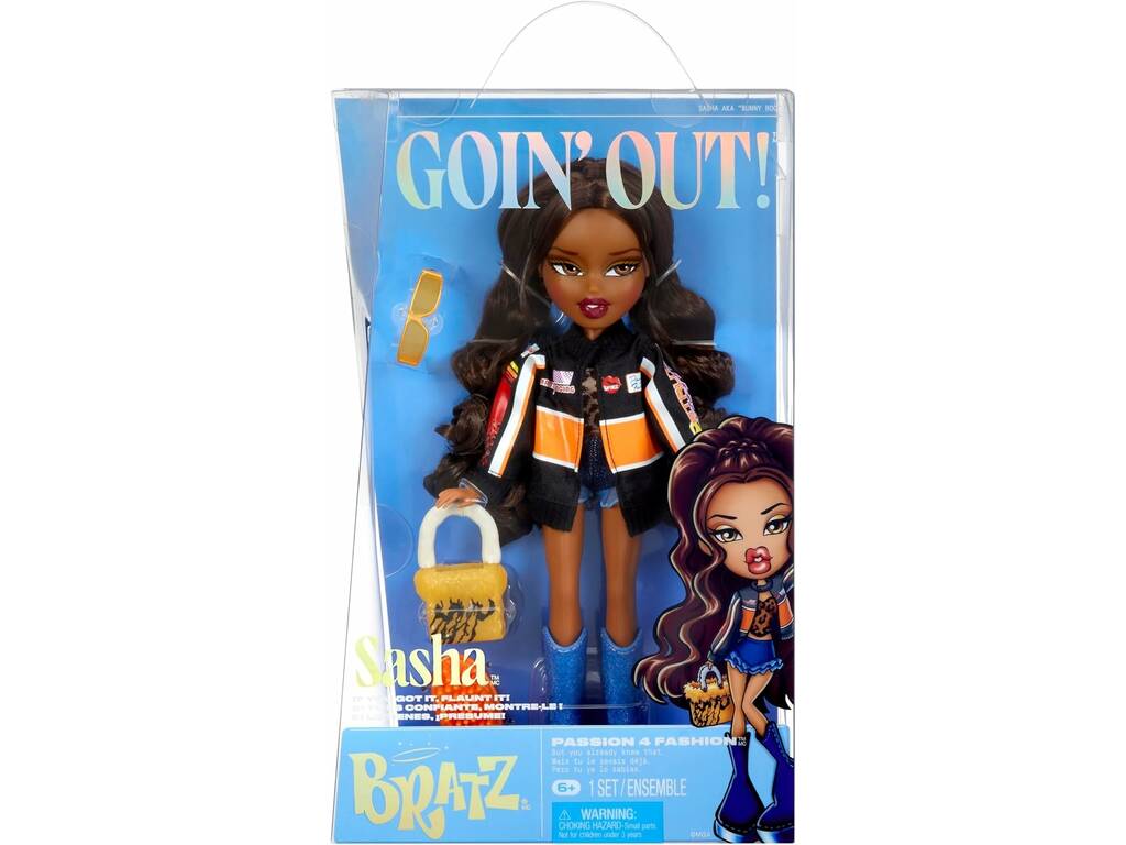 Bratz Goin Out! Bambola Sasha con accessori