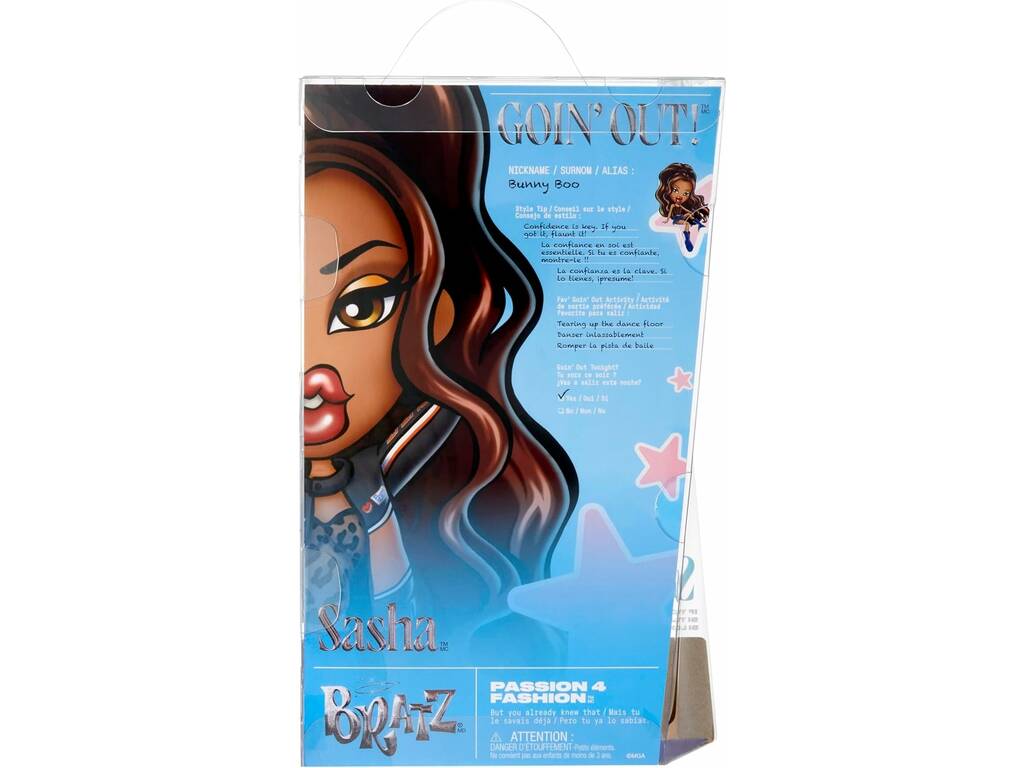 Bratz Goin Out! Bambola Sasha con accessori