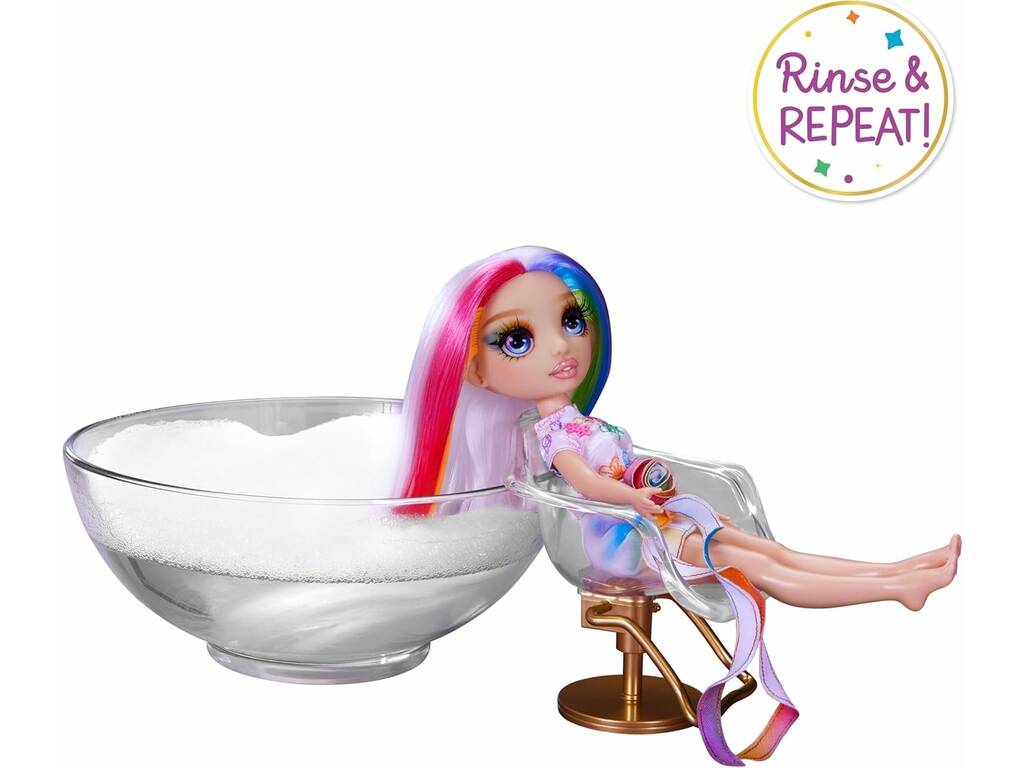 Rainbow High Hair Chalk & Style Bambola Amaya Rainr