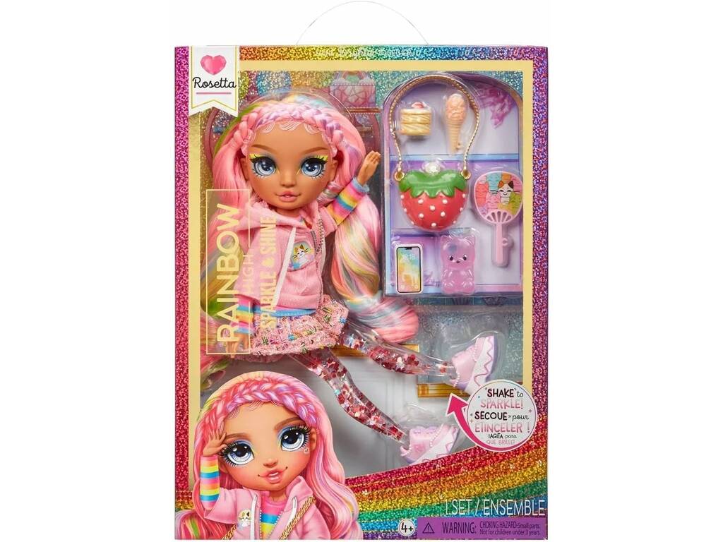 Rainbow High Sparkle & Shine Bambola Rosseta
