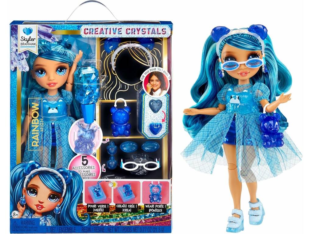 Rainbow High Crystal Bambola Fashion Skyler