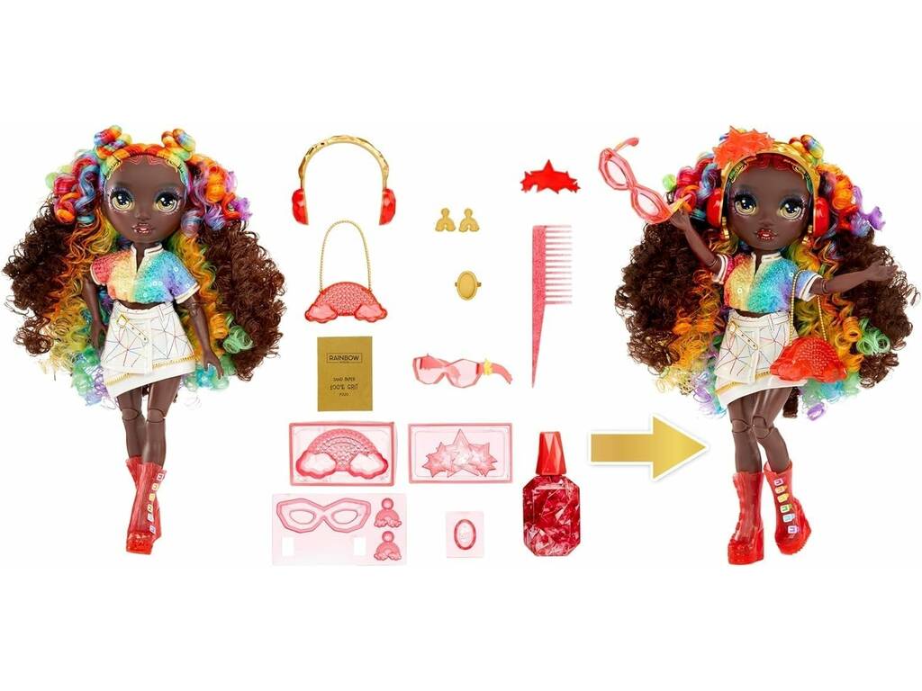 Rainbow High Crystal Bambola Fashion Iris Bow