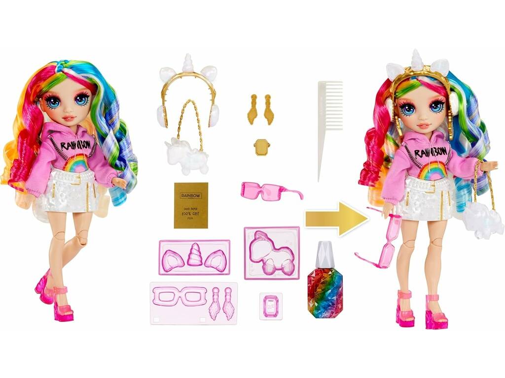 Rainbow High Crystal Bambola Fashion Amaya