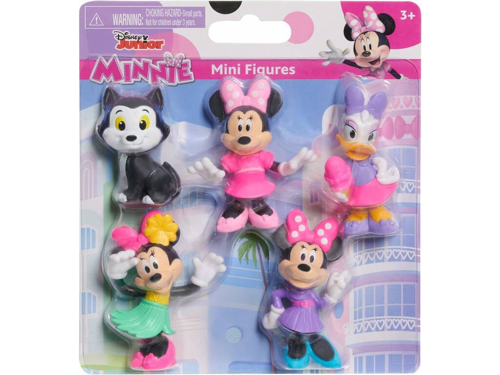 Disney Junior Minnie Pack 5 figure da 6 cm