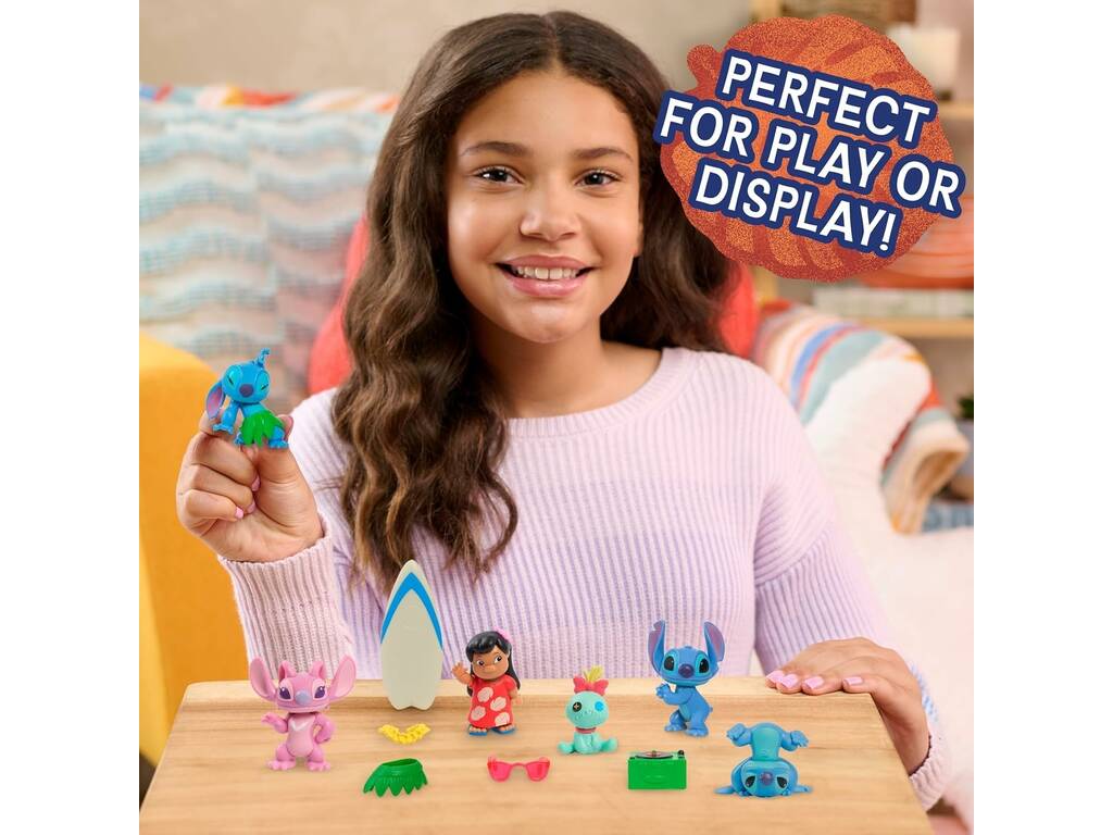 Disney Stitch Set figure collezionabili da 11 pezzi