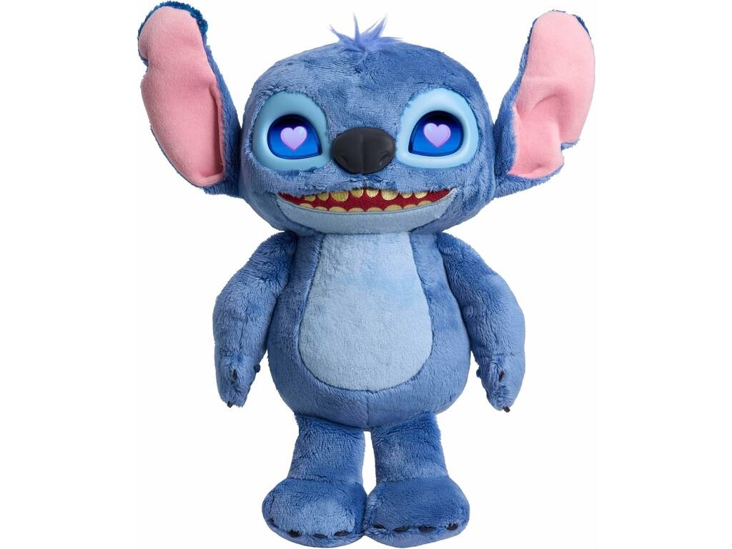 Disney Stich Pupazzo interattivo Molti stati d'animo da 30 cm con suoni ed effetti