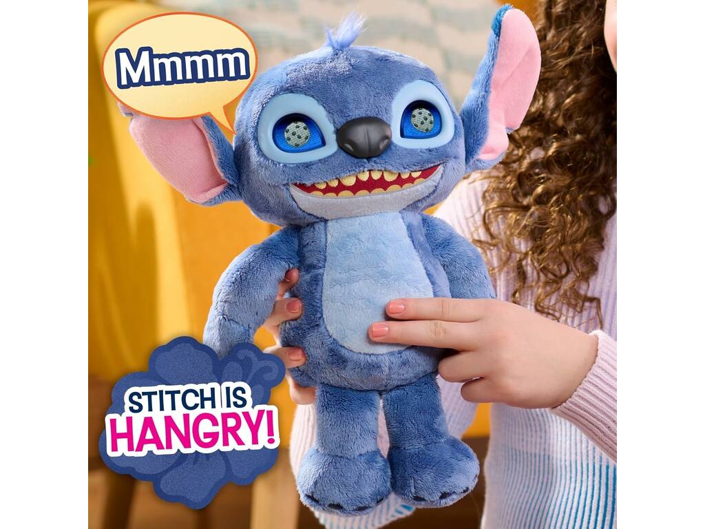 Disney Stich Pupazzo interattivo Molti stati d'animo da 30 cm con suoni ed effetti