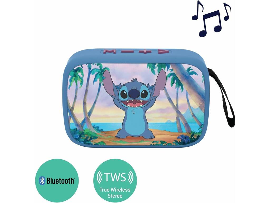 Disney Stitch Altoparlante portatile Bluetooth