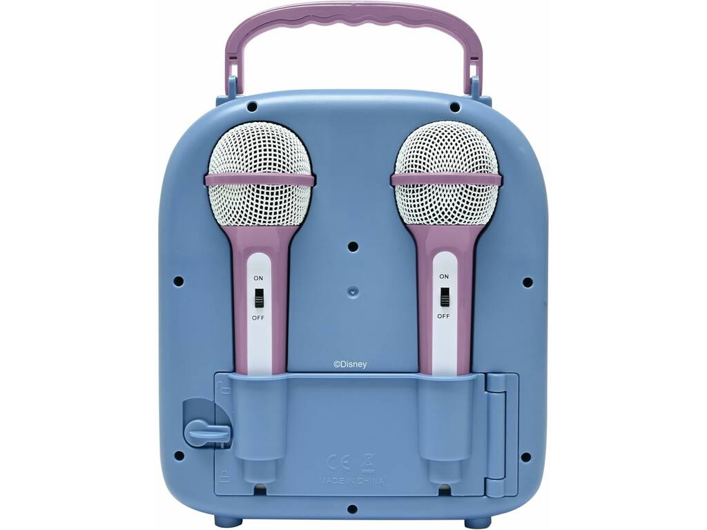 Enceinte Bluetooth Disney Stitch Karaoké avec 2 microphones