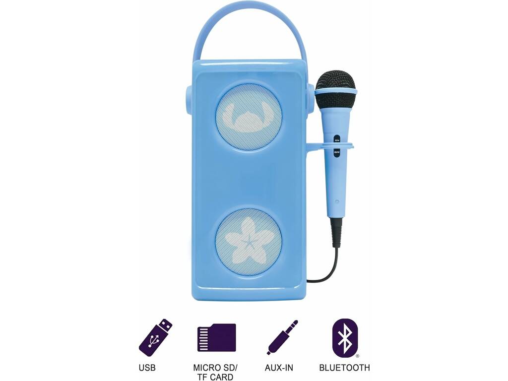 Haut-parleur Bluetooth lumineux Disney Stitch avec microphone