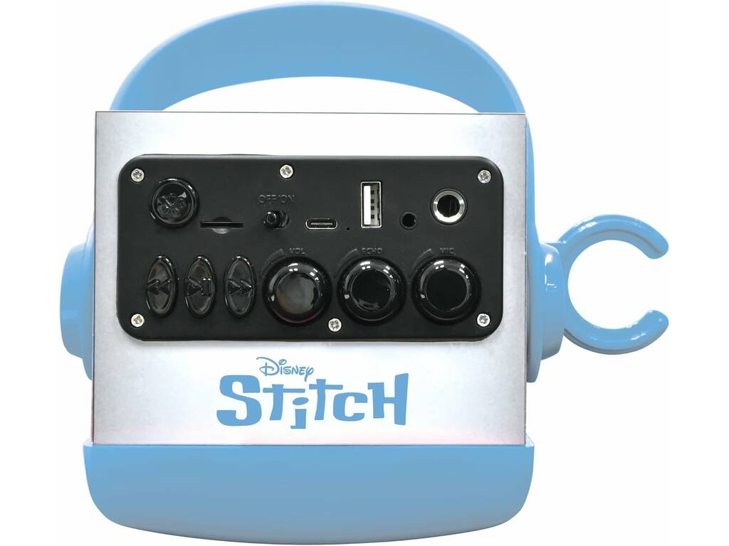 Haut-parleur Bluetooth lumineux Disney Stitch avec microphone