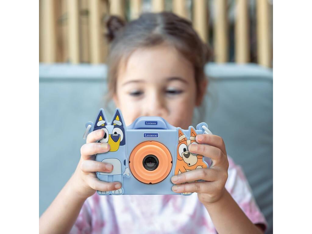 Bluey appareil photo numérique pour enfants avec protection