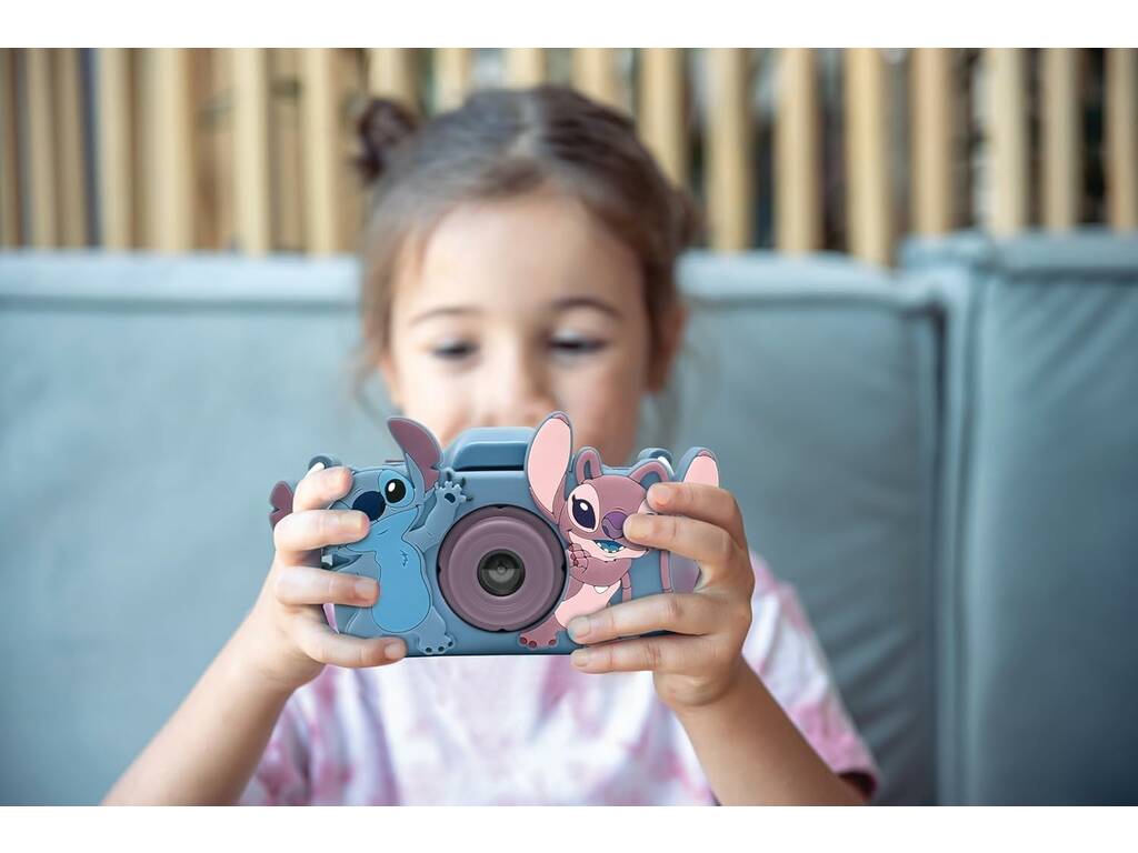 Disney Stitch Fotocamera Digitale per Bambini con Protezione