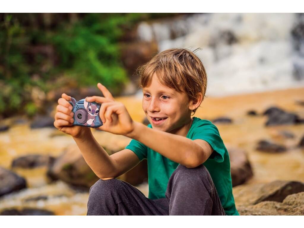 Disney Stitch Fotocamera Digitale per Bambini con Protezione