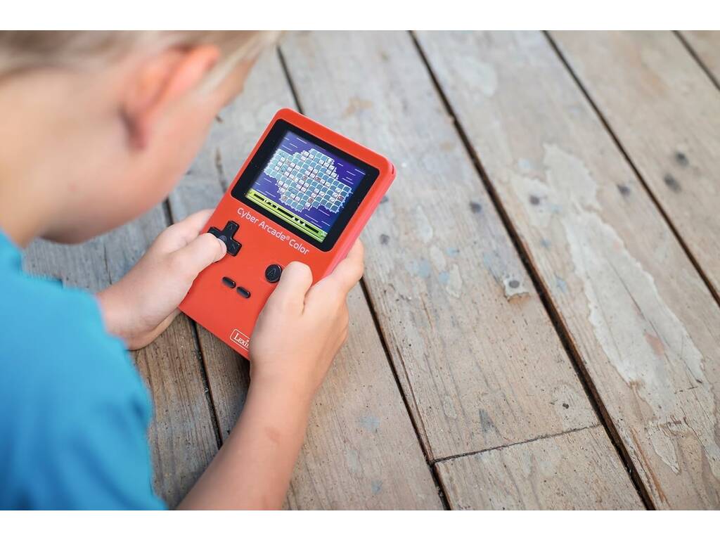 Console Portatile Cyber Arcade Color con 200 Giochi