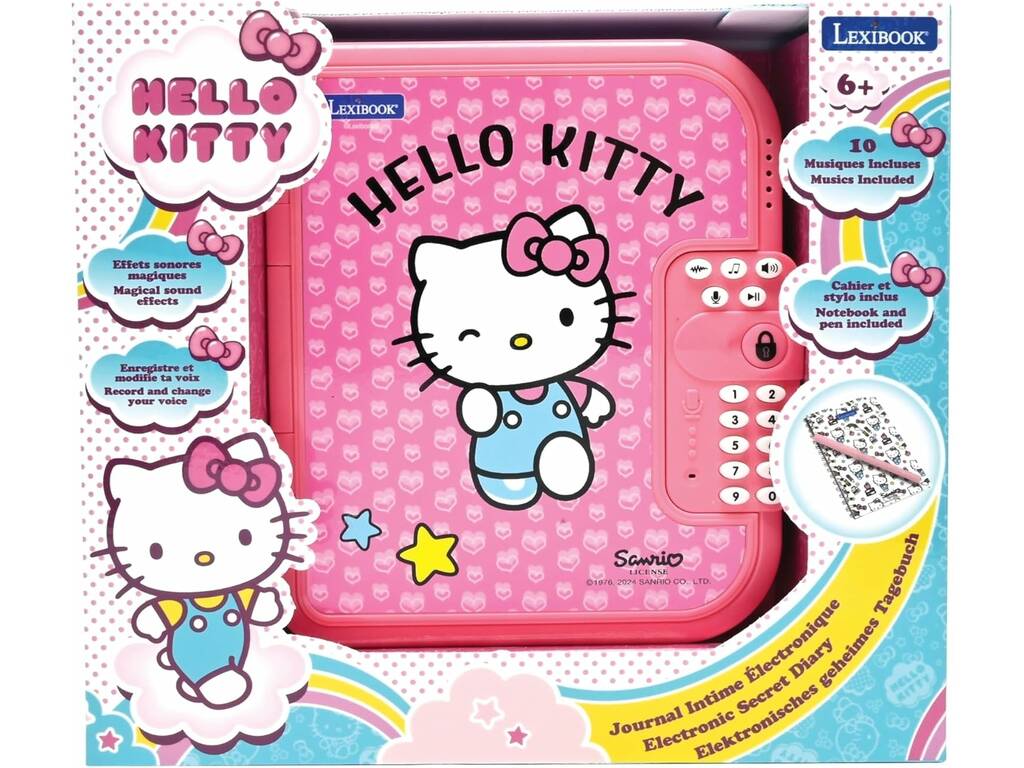 Hello Kitty Diario Secreto Electrónico