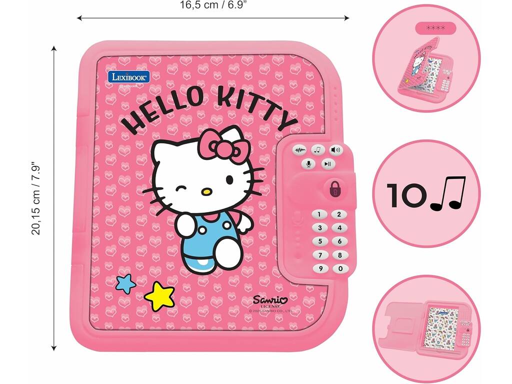 Hello Kitty Diario Secreto Electrónico
