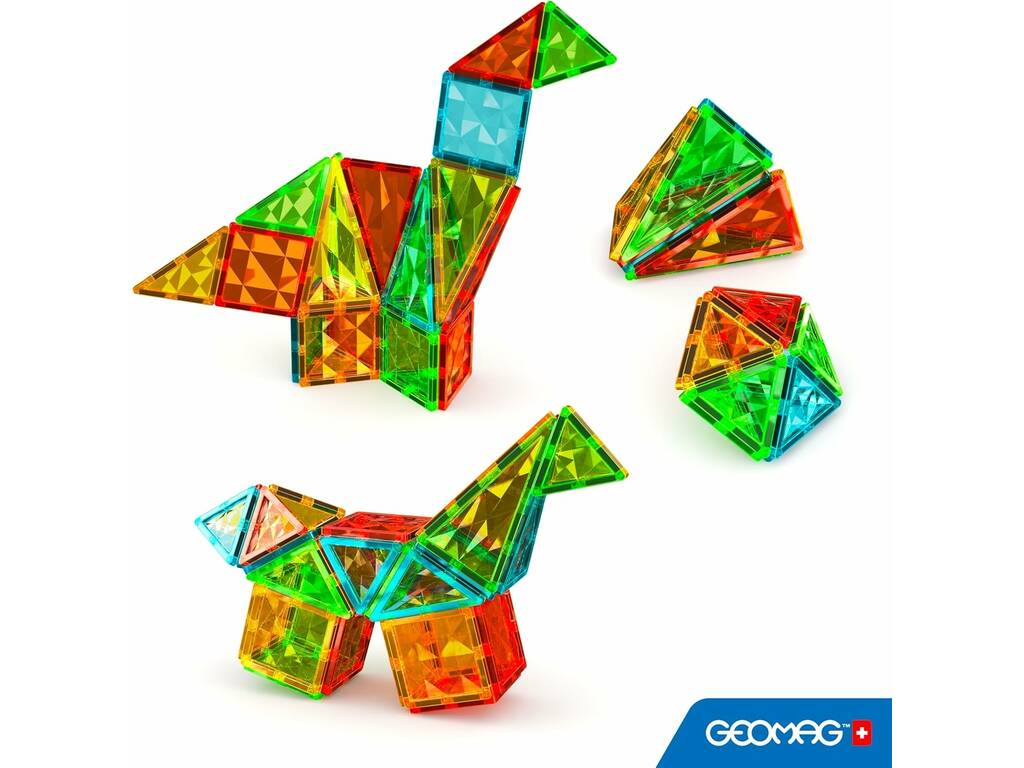 Geomag Magnetics Tiles Gems con 44 pezzi