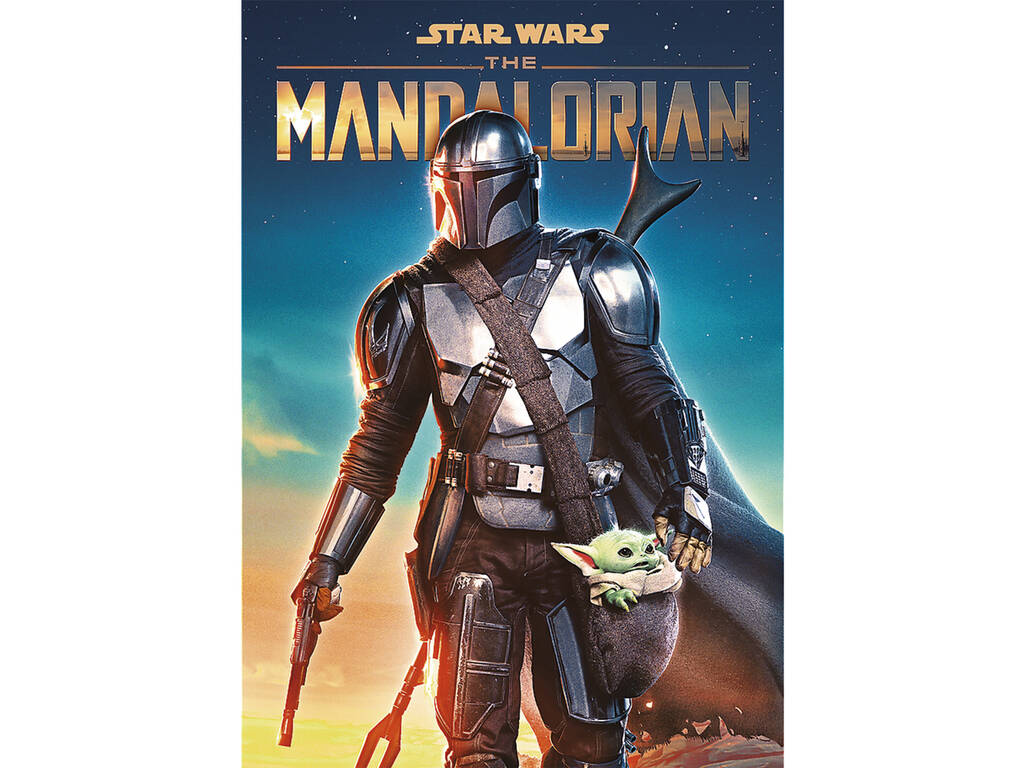 Puzzle 1000 pezzi Premium Star Wars The Mandalorian
