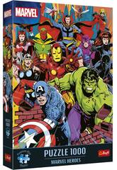 Puzzle Marvel Heroes 1000 pièces Premium