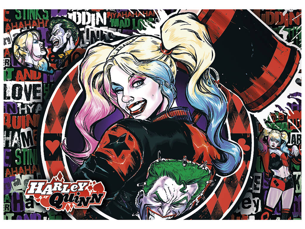 Puzzle 1000 Peças Premium DC Harley Quinn
