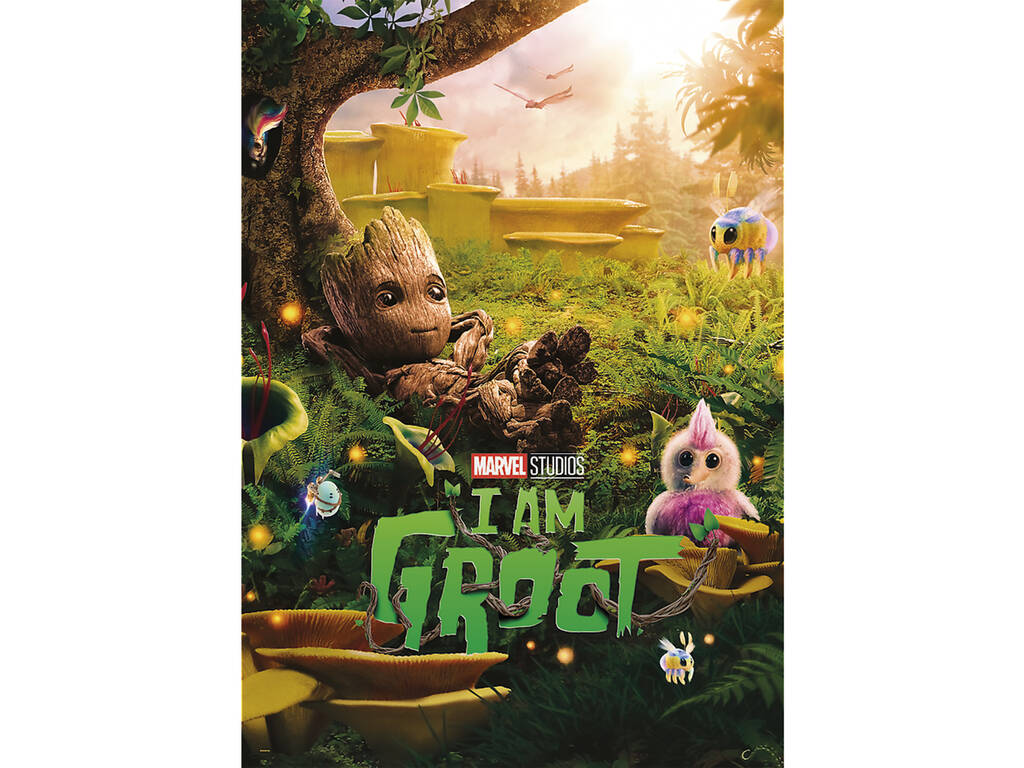 Puzzle 1000 pezzi Premium I Am Groot