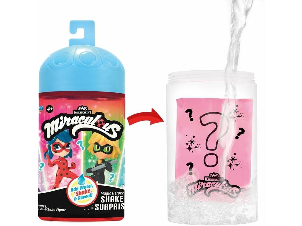 Miraculous Ladybug Shake Surprise con bambola a sorpresa