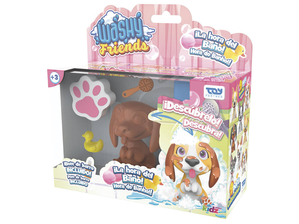Pack de figurines Washy Friends avec accessoires