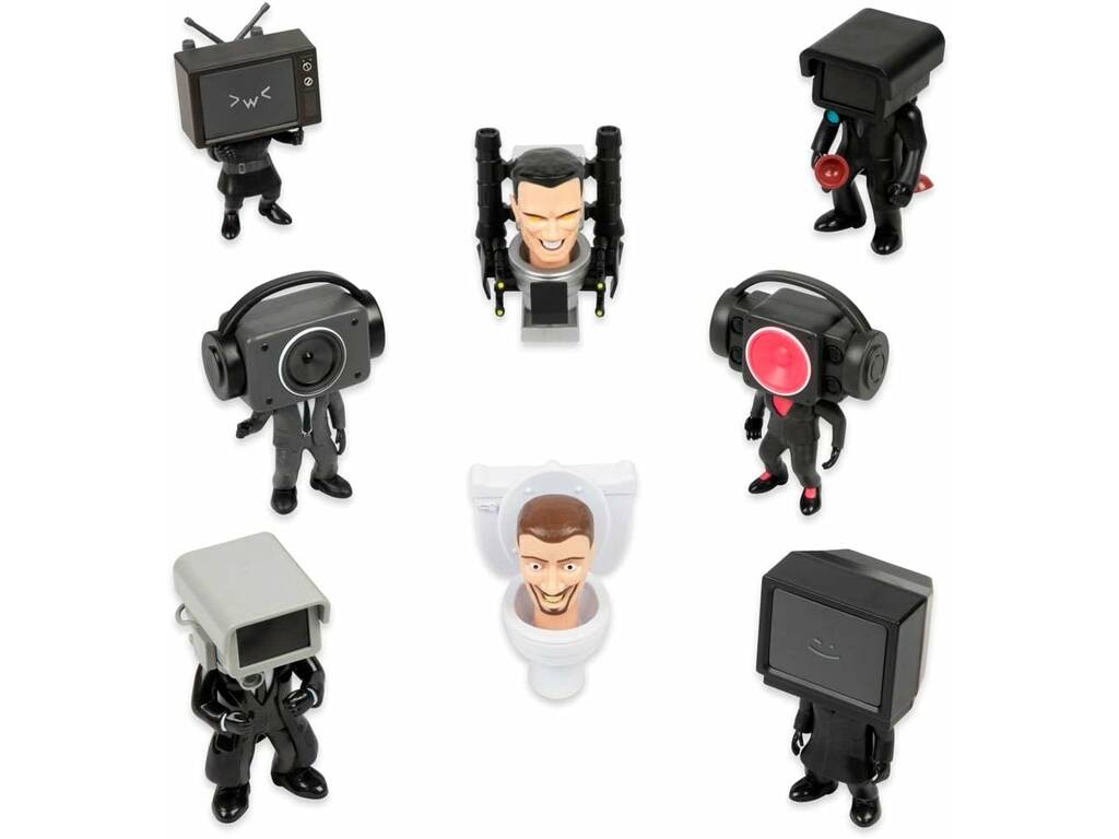 Skibidi Toilet Mini Figura Sorpresa Series One