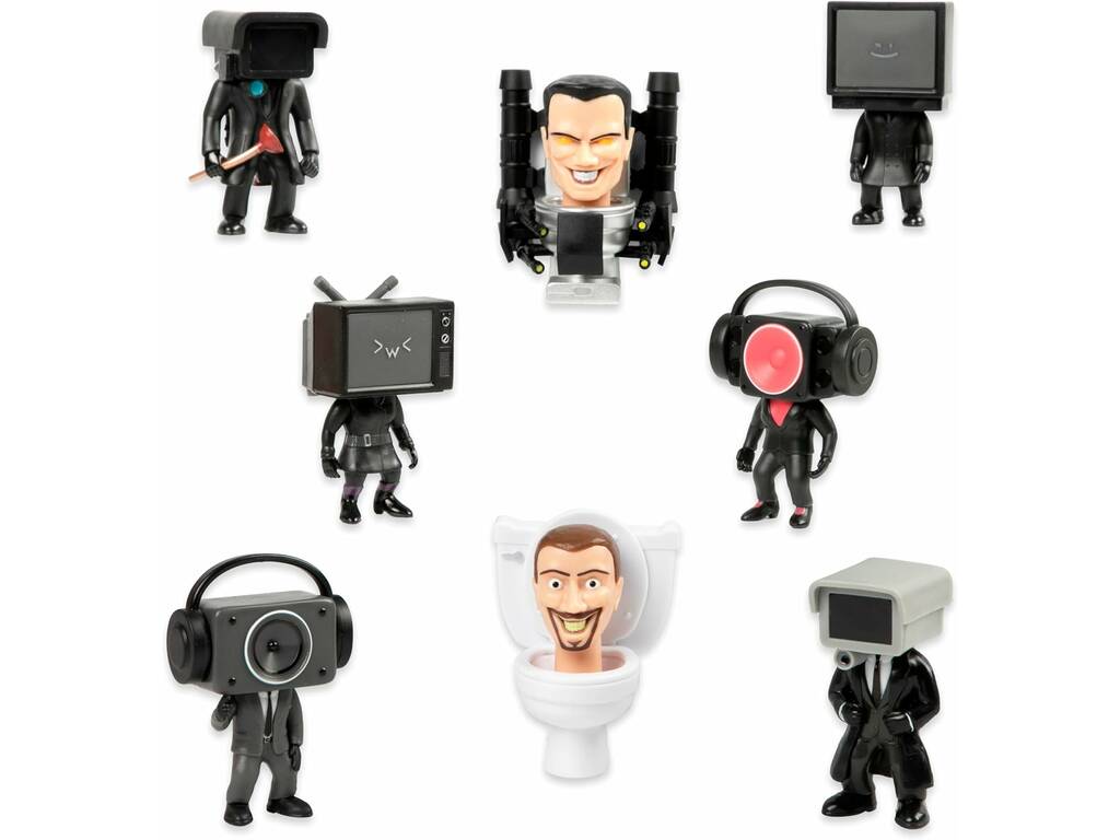Skibidi Toilet Mystery Collector Figura Serie Uno