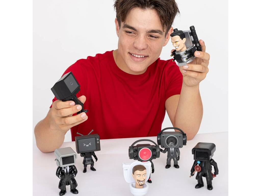 Skibidi Toilet Mystery Collector Figura Serie Uno