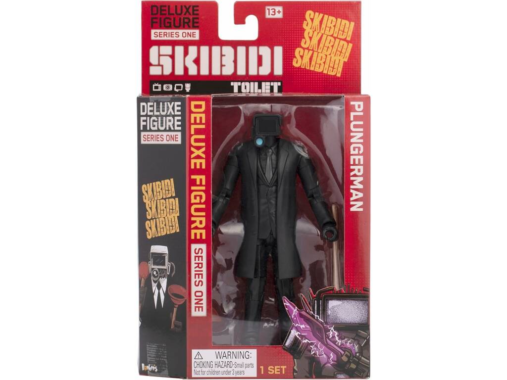 Skibidi Toilet Deluxe Figure Series One da 15 cm