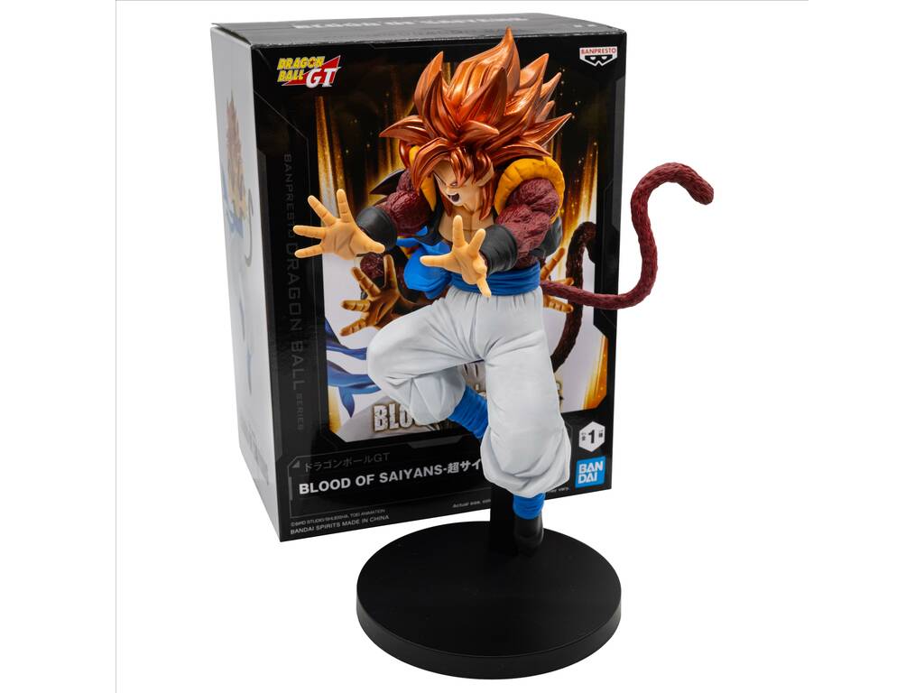 Dragon Ball GT Blood Of Saiyans Figura Gogeta Super Saiyan 4 de 16 cm