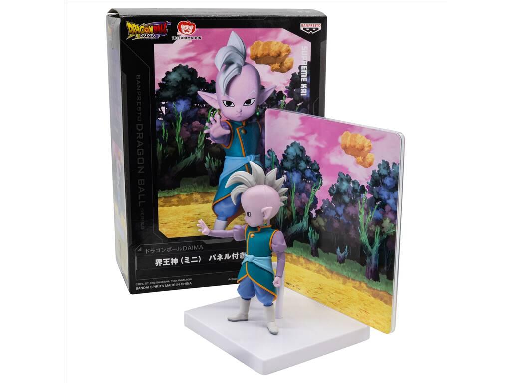 Dragon Ball Daima Figura Supreme Kai con Pannello da 14 cm