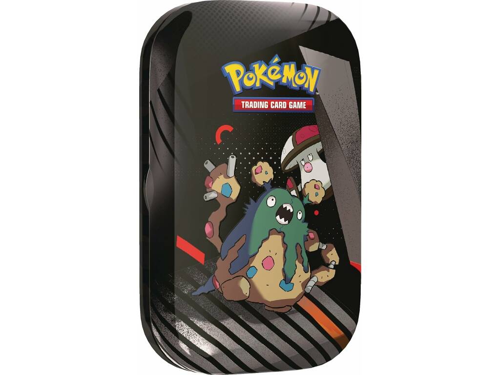 Pokémon TCG Scarlet & Violet Black Glow & White Flame Mini Tin con 2 buste