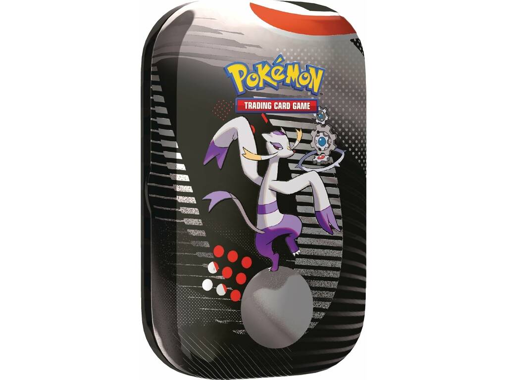 Pokémon TCG Scarlet & Violet Black Glow & White Flame Mini Tin con 2 buste