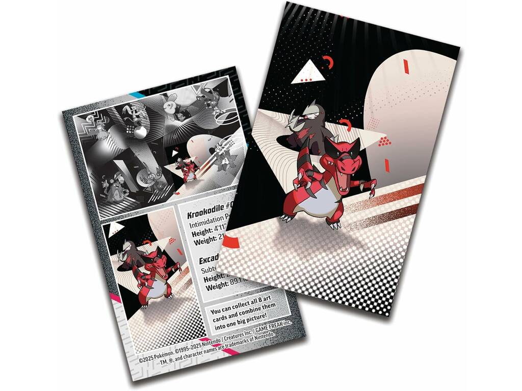 Pokémon TCG Scarlet & Violet Black Glow & White Flame Mini Tin con 2 buste