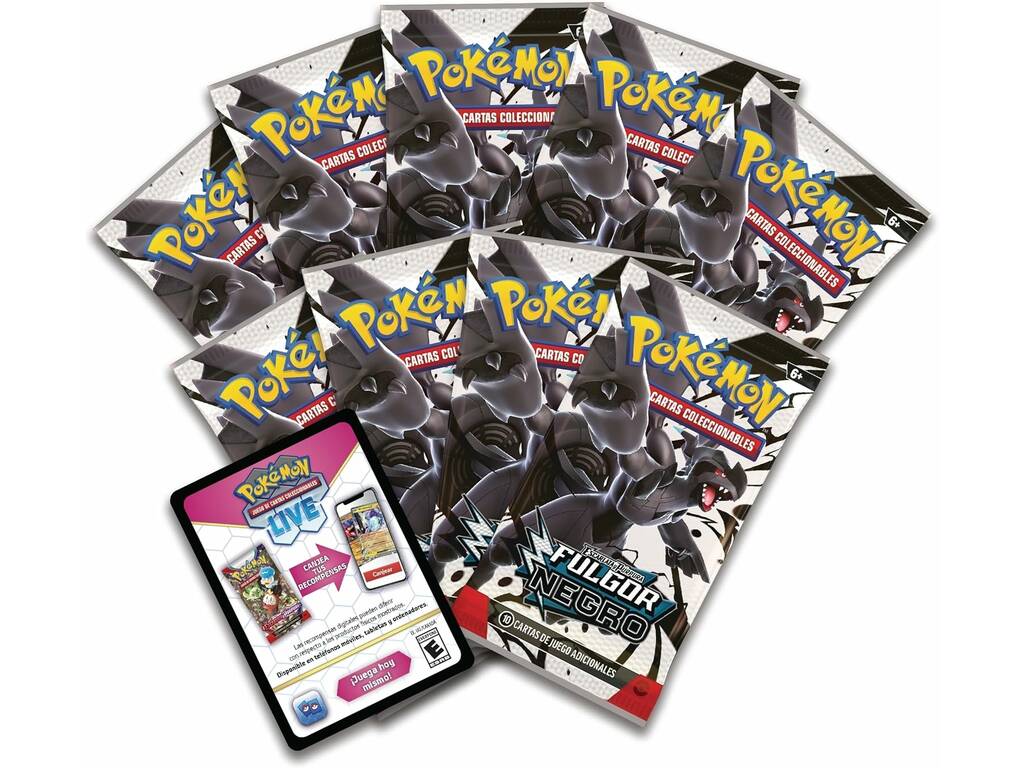 Pokémon TCG Escarlata e Púrpura Brilho Negro Caixa de Treinador Elite