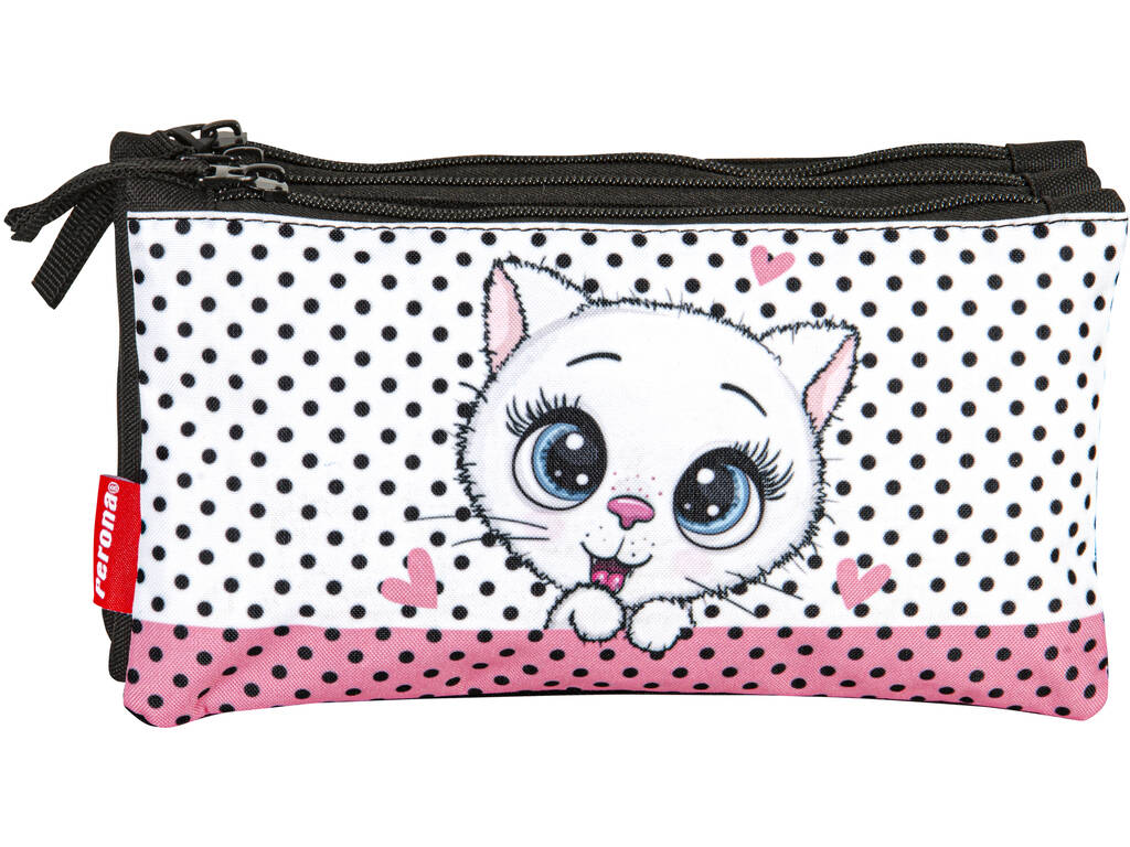 Astuccio triplo piatto PR Gatto