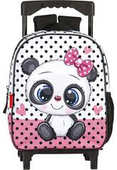 Kindergarten-Rucksack PR Panda mit Rollen