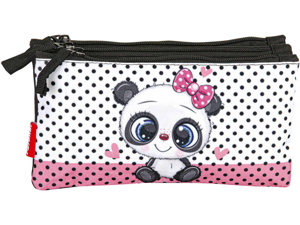 Astuccio triplo piatto PR Panda