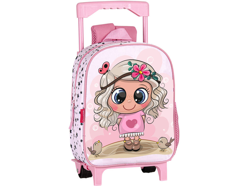 Zaino per asilo PR Doll con ruote