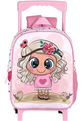 Kindergarten-Rucksack Pr Doll mit Rollen