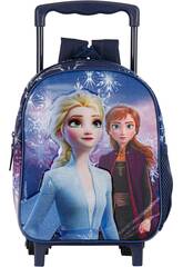 Sac à dos à roulettes pour école maternelle Frozen Frosted
