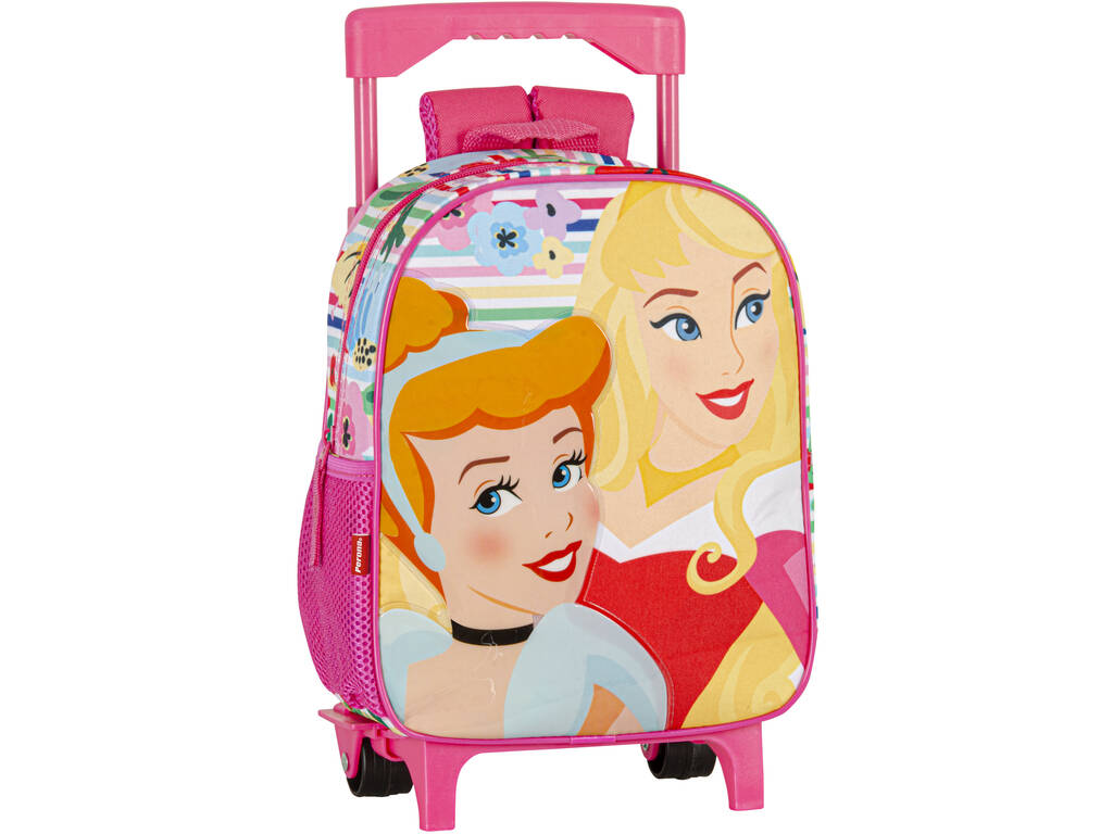 Zaino per asilo con ruote Principesse Caring